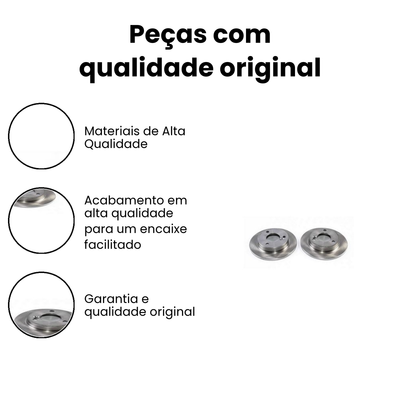 Disco de Freio Dianteiro Sólido Kwid | MAHLE DF908 - Imagem 3