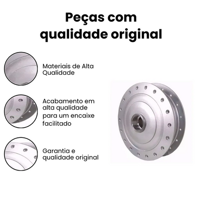 CUBO Roda Dianteira Biz 100/110i/125 - Imagem 3