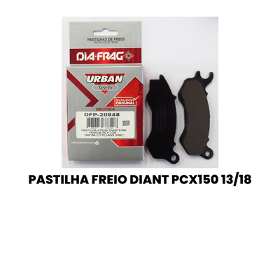 Pastilha Freio Dianteira PCX 150 2013-2018 - Diafrag - Imagem 2