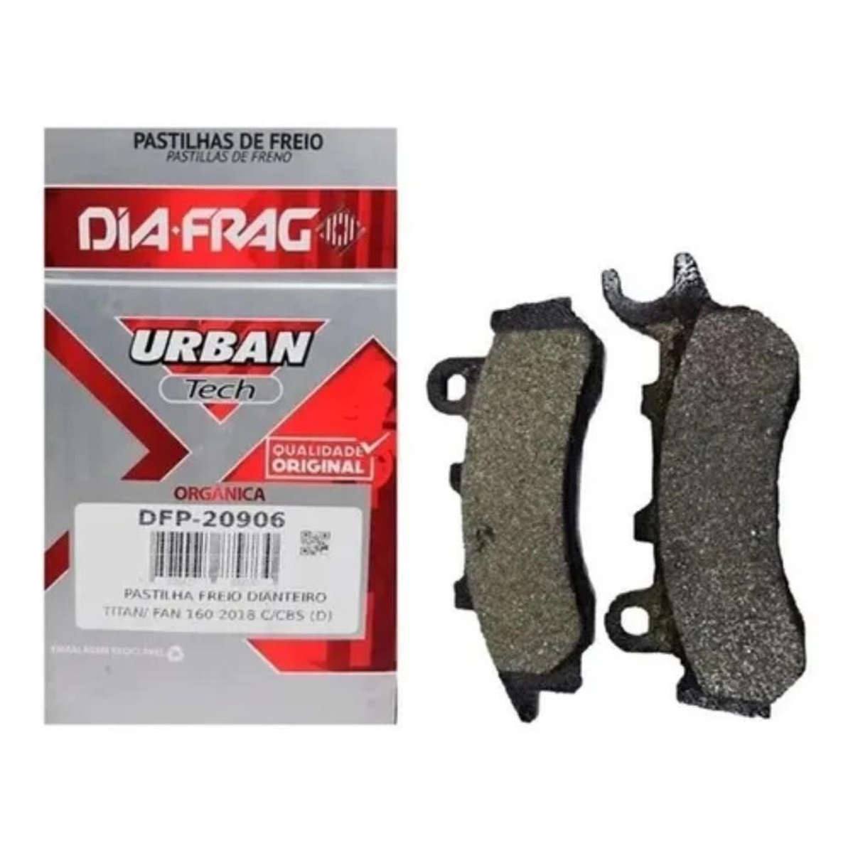 Pastilha Freio Dianteira CG Fan 160/Titan 160 18/