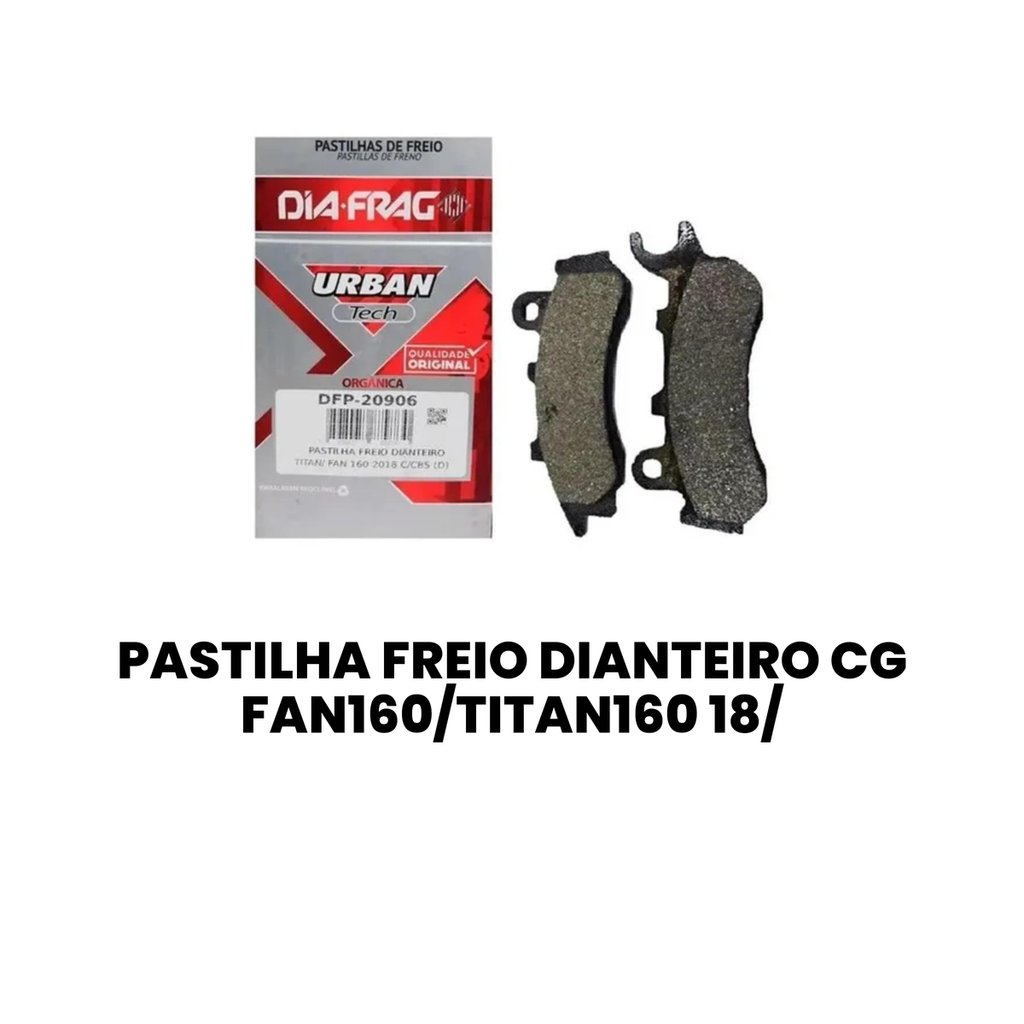 Pastilha Freio Dianteira CG Fan 160/Titan 160 18/ - Imagem 2