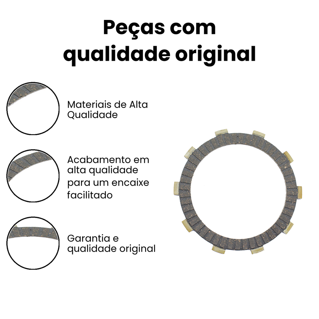 Disco Embreagem Fazer 250 - YS YS - Imagem 3