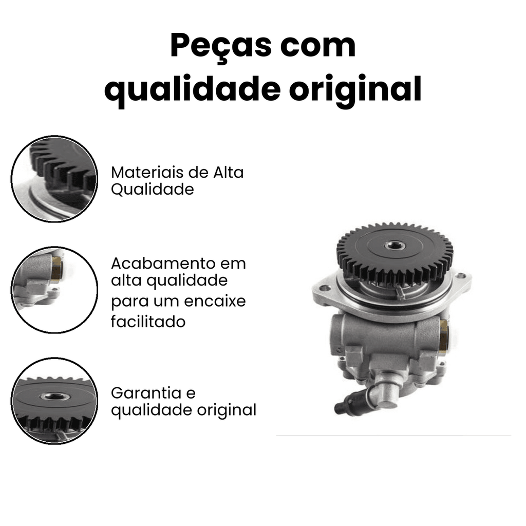 Bomba de Direção Hidráulica INDISA Blazer S10 - Imagem 3