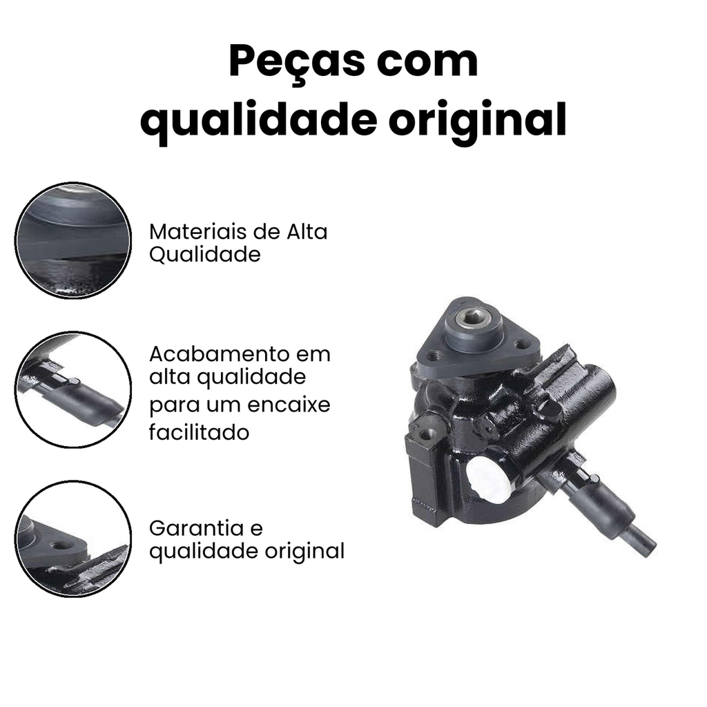 Bomba Direção Hidráulica INDISA - Palio Palio - Imagem 3