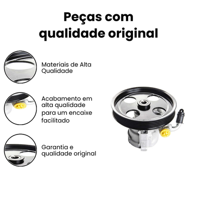 Bomba de Direção Hidráulica Siena Doblo INDISA DH353106 - Imagem 3