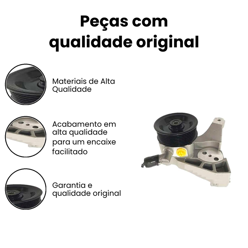 Bomba de Direção Hidráulica Ducato INDISA DH357003 - Imagem 3