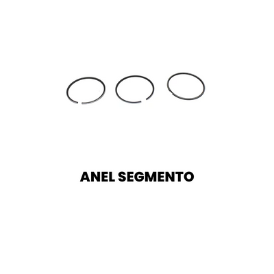 Anel de Segmento Motores OM 924 / 926 Mercedes Volare - Imagem 2