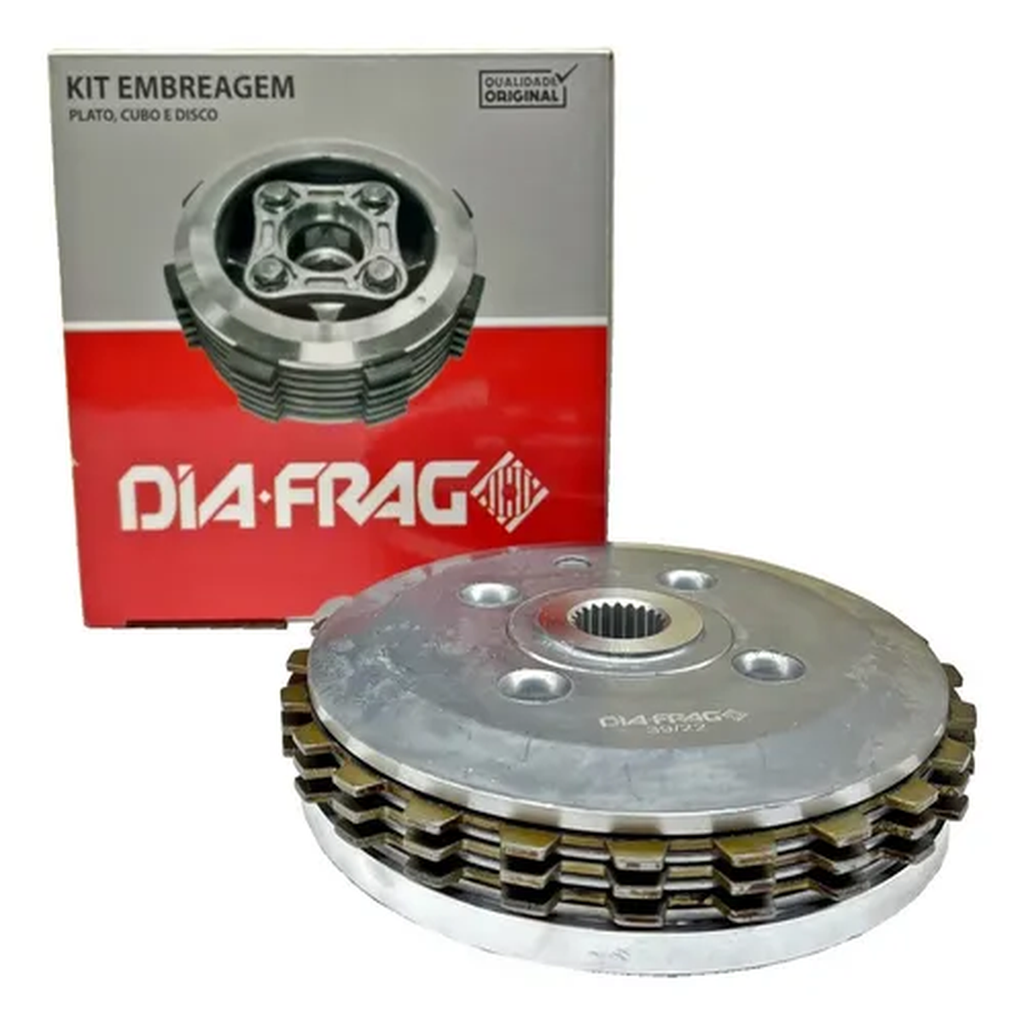 KIT EMBREAGEM Biz 110i 2016-2019 - Imagem 1