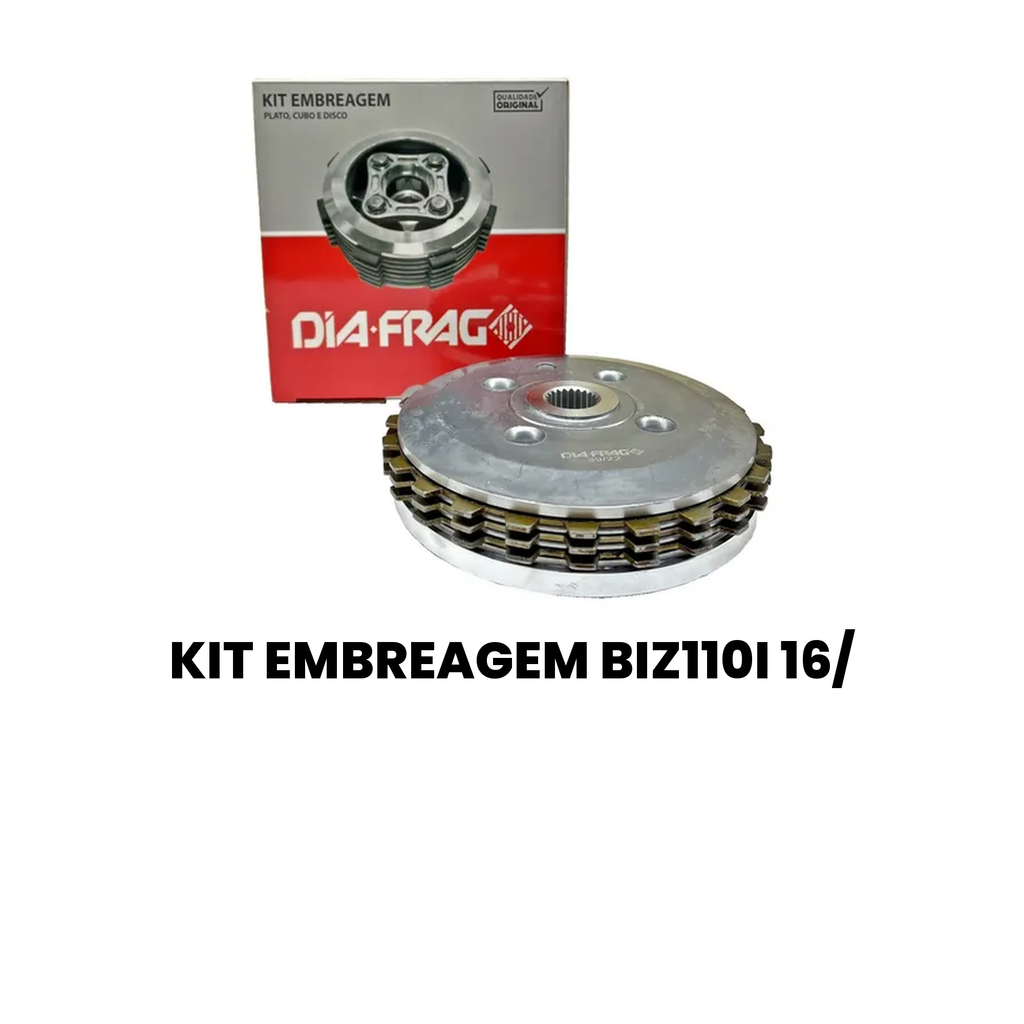 KIT EMBREAGEM Biz 110i 2016-2019 - Imagem 2