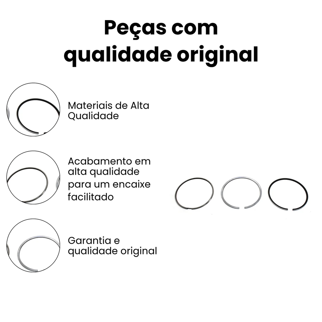 Anel Segmento VW 17.280 Constellation Original - Imagem 3
