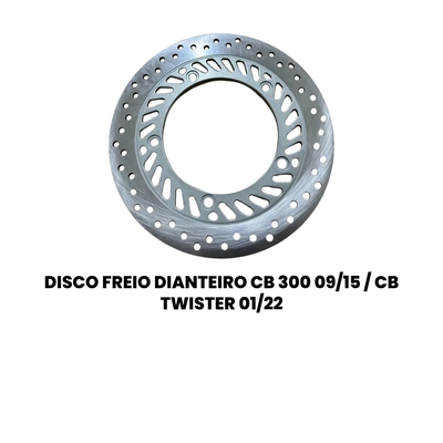 Disco Freio Dianteiro CB 300/CB Twister - DIA-FRAG - Imagem 2