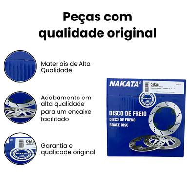 Disco Freio Traseiro XTZ Lander 250 / Crosser 150 c/ ABS - Imagem 3