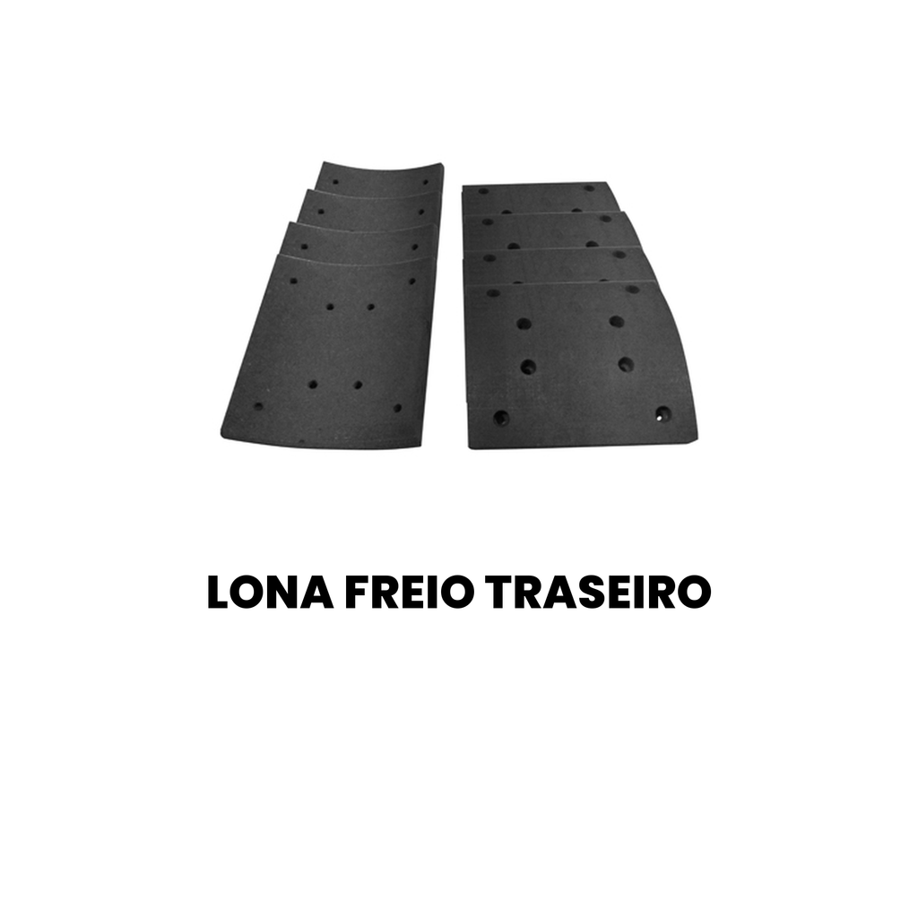 LONA FREIO TRASEIRO Cargo/Constellation 2000-2012 - Imagem 2