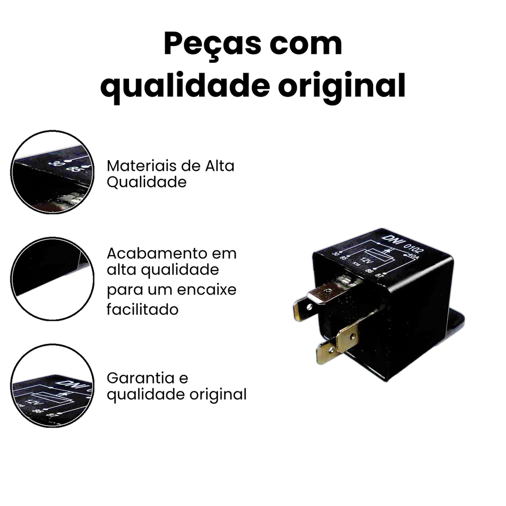 Relé Auxiliar Duroline DNI-0101 Ducato - Imagem 3