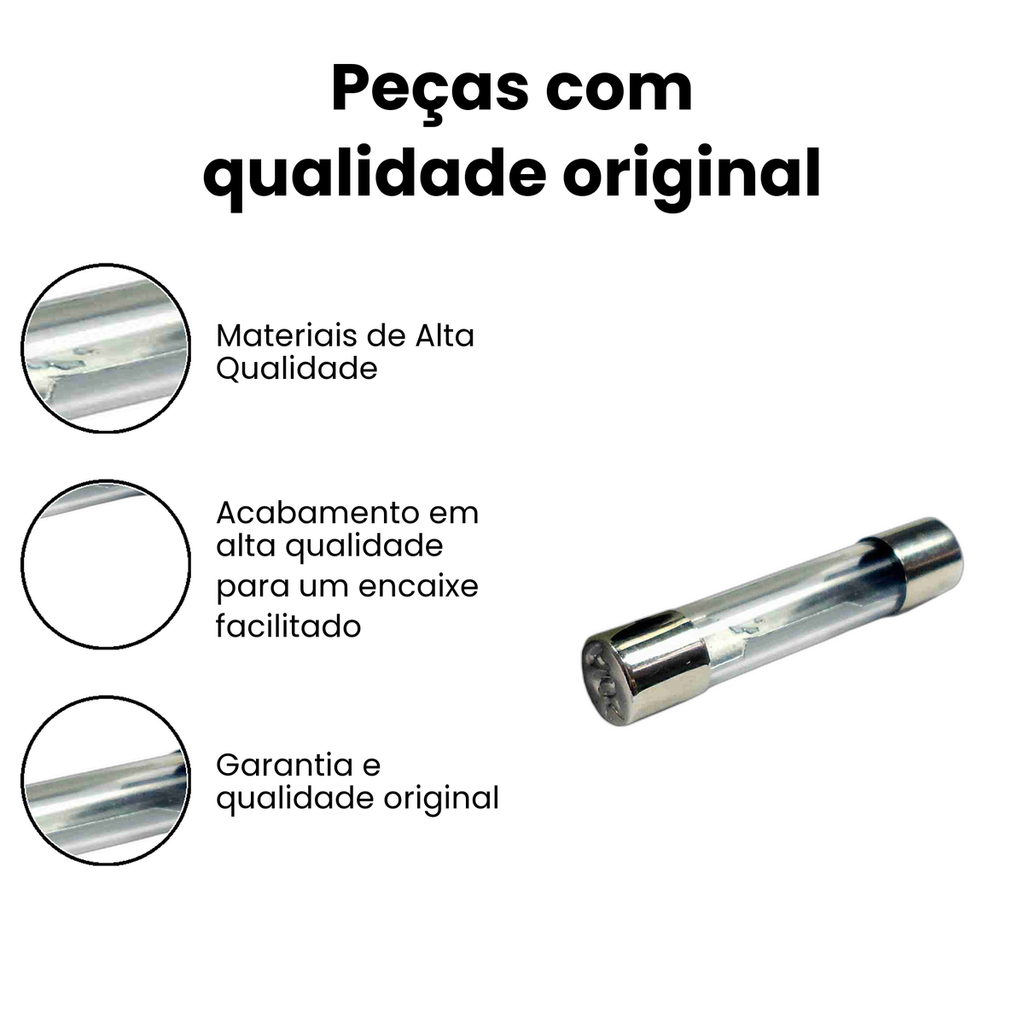 Fusível de Vidro Incolor USA - Caminhões e Máquinas - Imagem 3