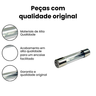 Fusível de Vidro Incolor USA - Caminhões e Máquinas - Imagem 3