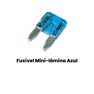 Fusível Mini-lâmina Azul DNI - Automoveis Onibus - Imagem 2