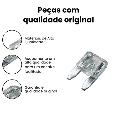 Fusível Mini Lâmina Cristal - Ônibus e Caminhões - Imagem 3
