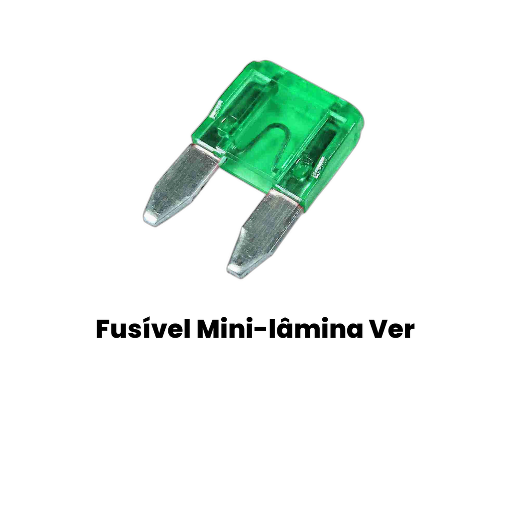 Fusível Mini-lâmina Verde DNI Onibus e Caminhões - Imagem 2