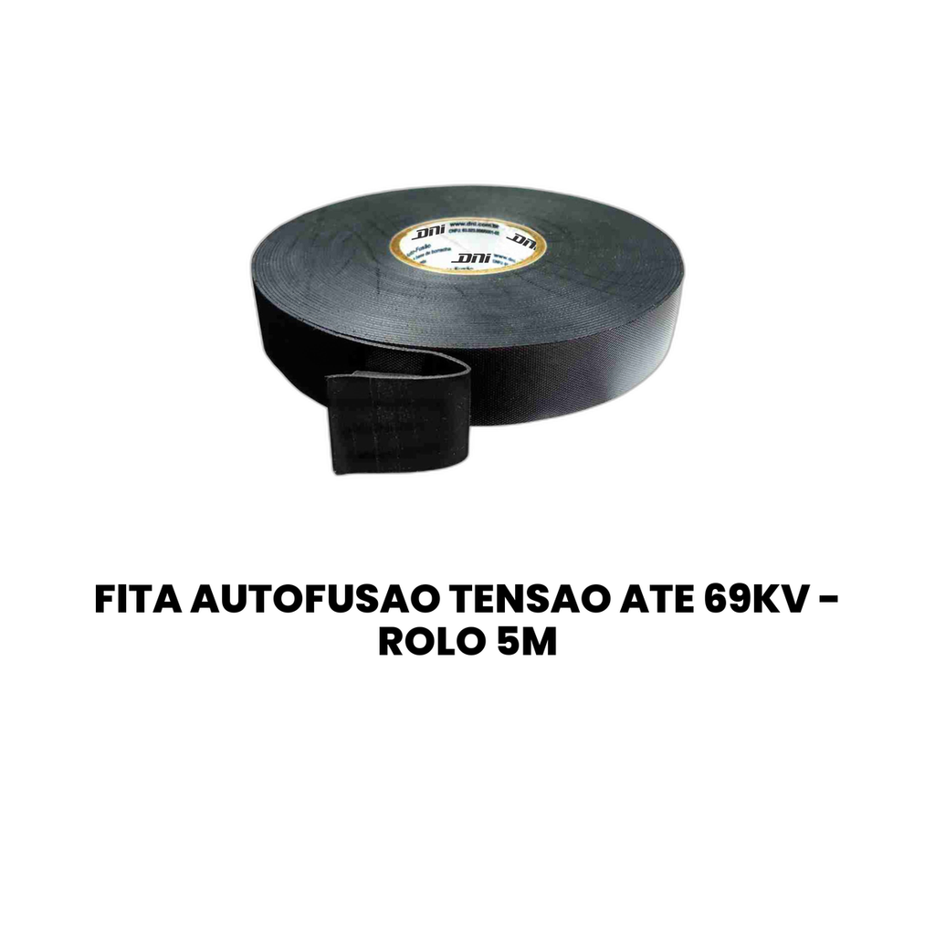 Fita Autofusão 69KV - Rolo 5 Metros - DNI - Universal - Imagem 2