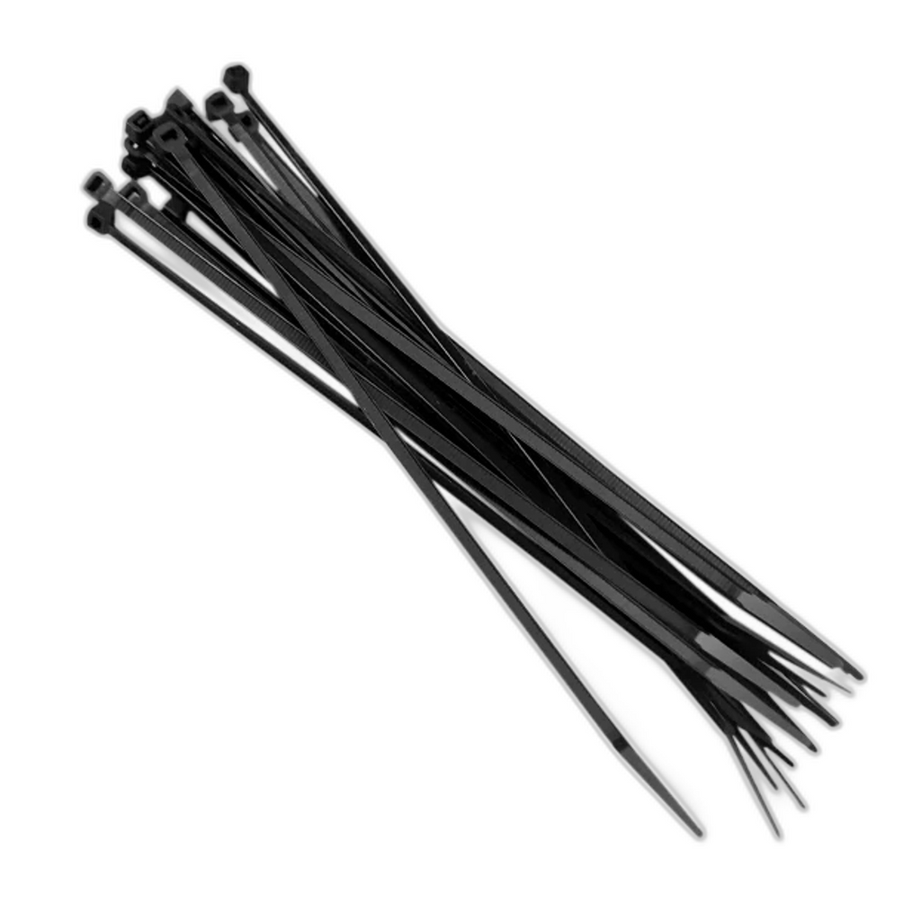 Abraçadeira Nylon Preta 150x3,6mm (100 Unid) - Automoveis - Imagem 1