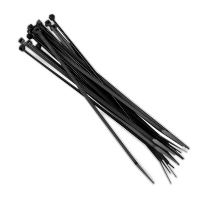 Abraçadeira Nylon Preta 150x3,6mm (100 Unid) - Automoveis - Imagem 1