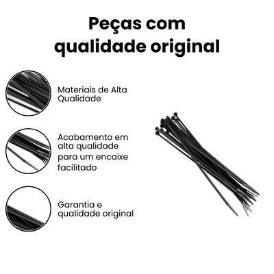 Abraçadeira Nylon Preta 280x4,8mm (100 Un) - Automóveis & - Imagem 3