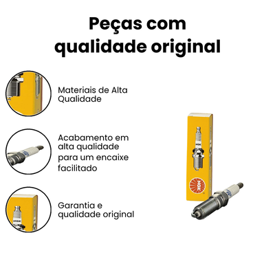 Vela Ignição Titan 125 2000/2001 XR CBX - DOFAB - Imagem 3