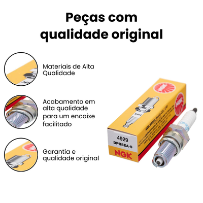 Vela Ignição Knorr-Bremse CG NXR - DPR8EA-9 - Imagem 3