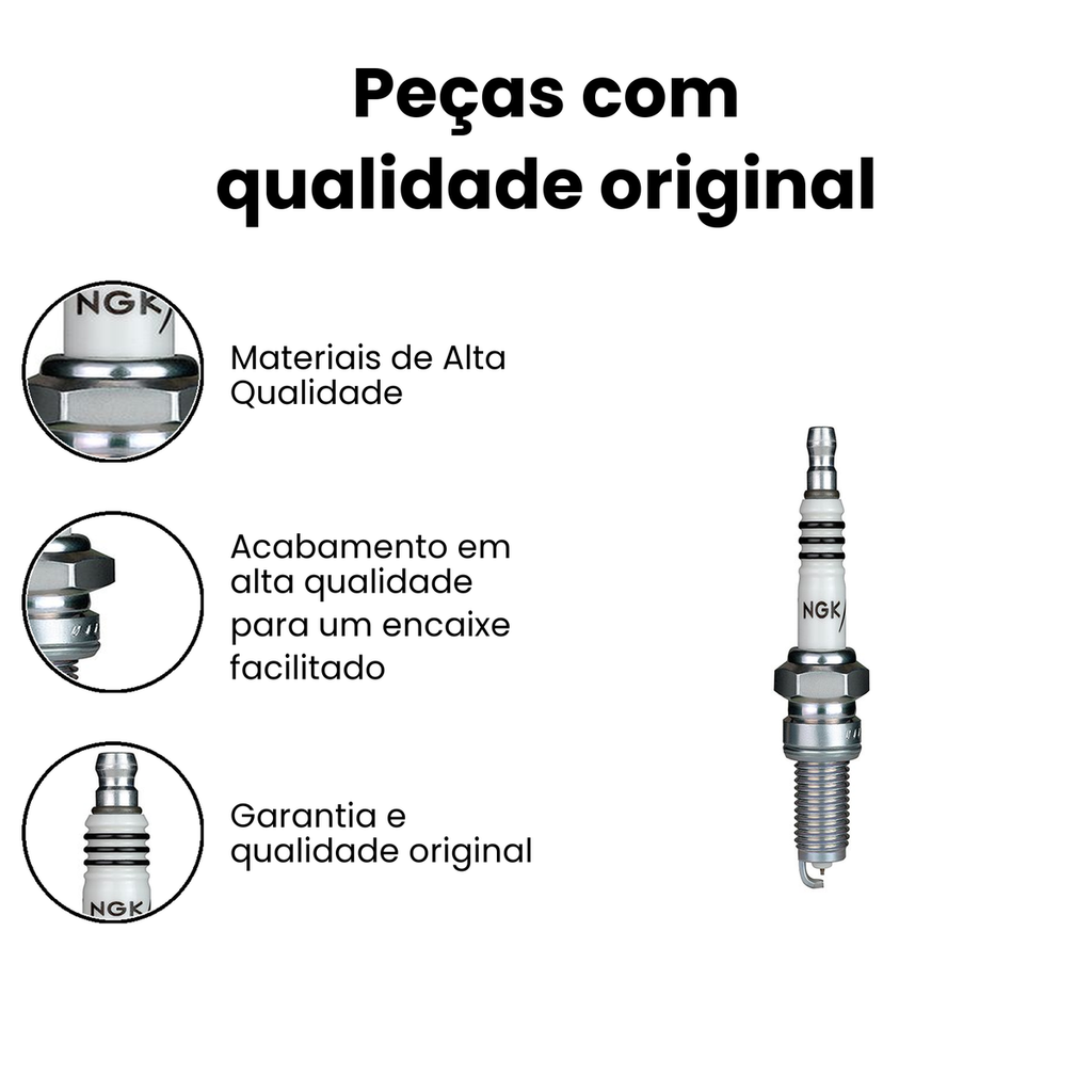 Vela Ignição Iridium Titan125 02/08 - CG e XLX - Imagem 3