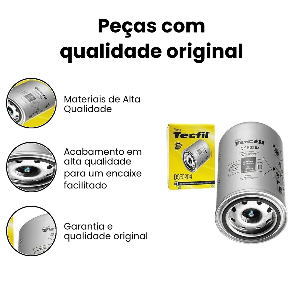 Filtro Secador TECFIL p/ 5-150 NL - DSF0204 - Imagem 3