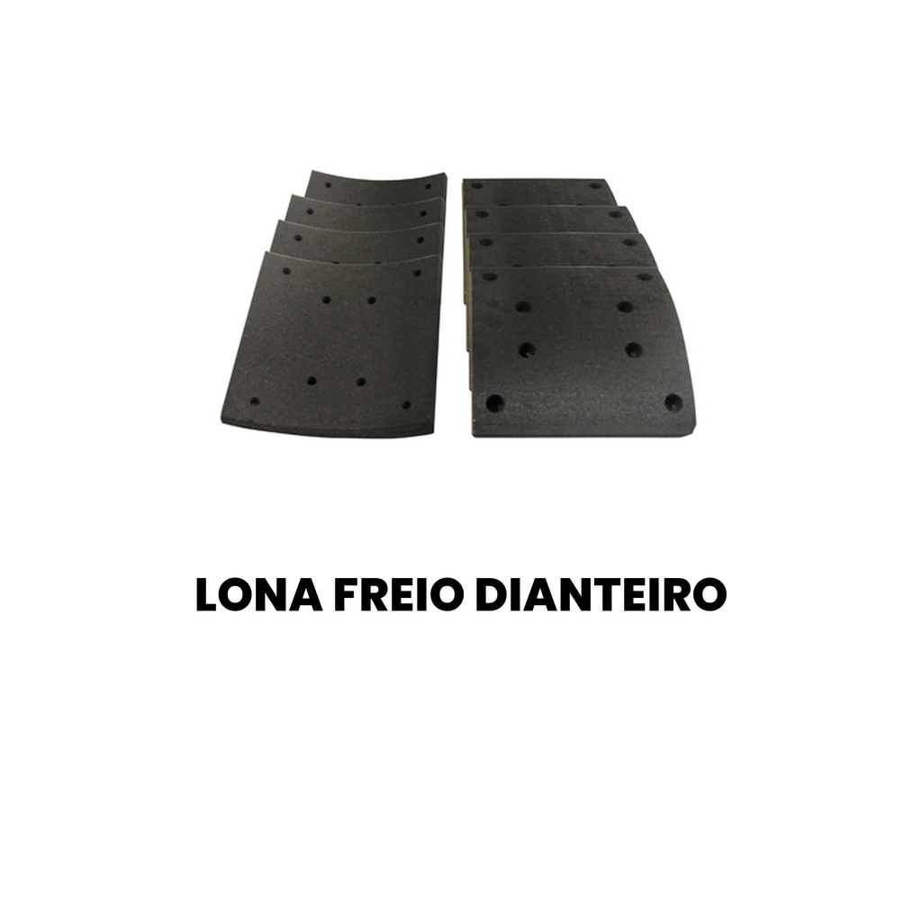 LONA FREIO DIANTEIRO Cargo 815/1317/1519 2000-2011 - Imagem 2