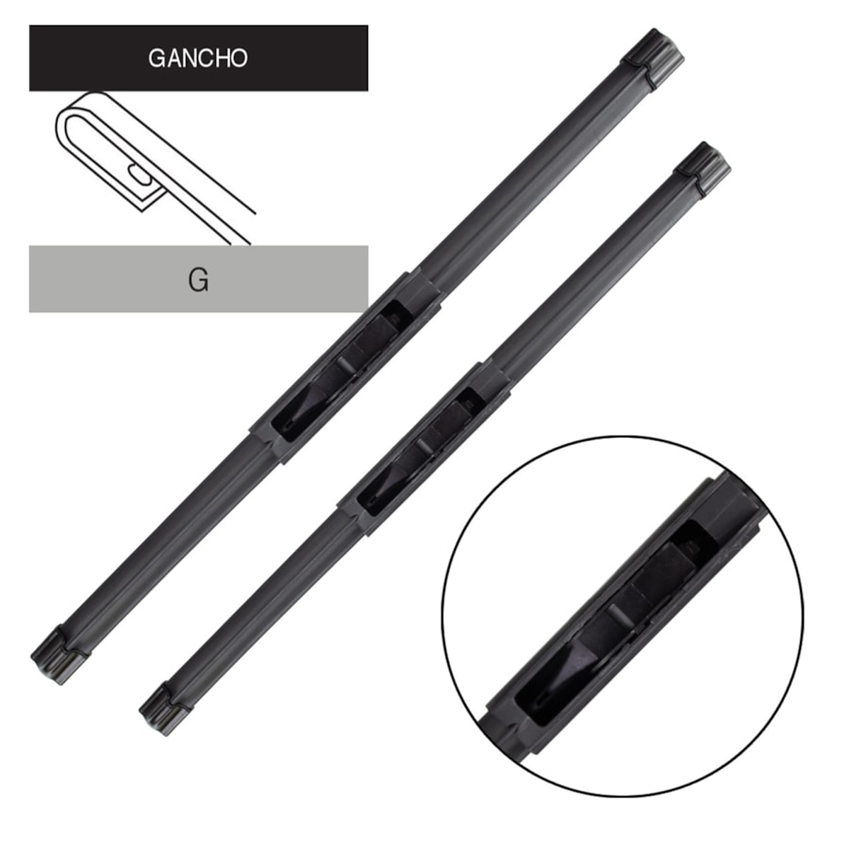 Palheta Dianteira 22/18 - Gancho L200