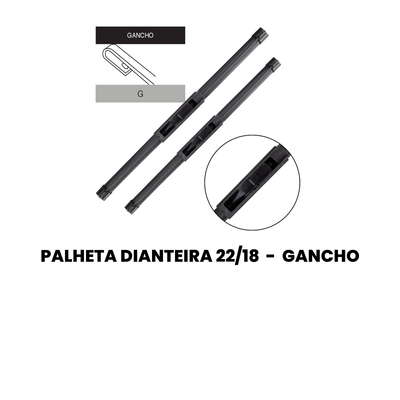Palheta Dianteira 22/18 - Gancho L200 - Imagem 2