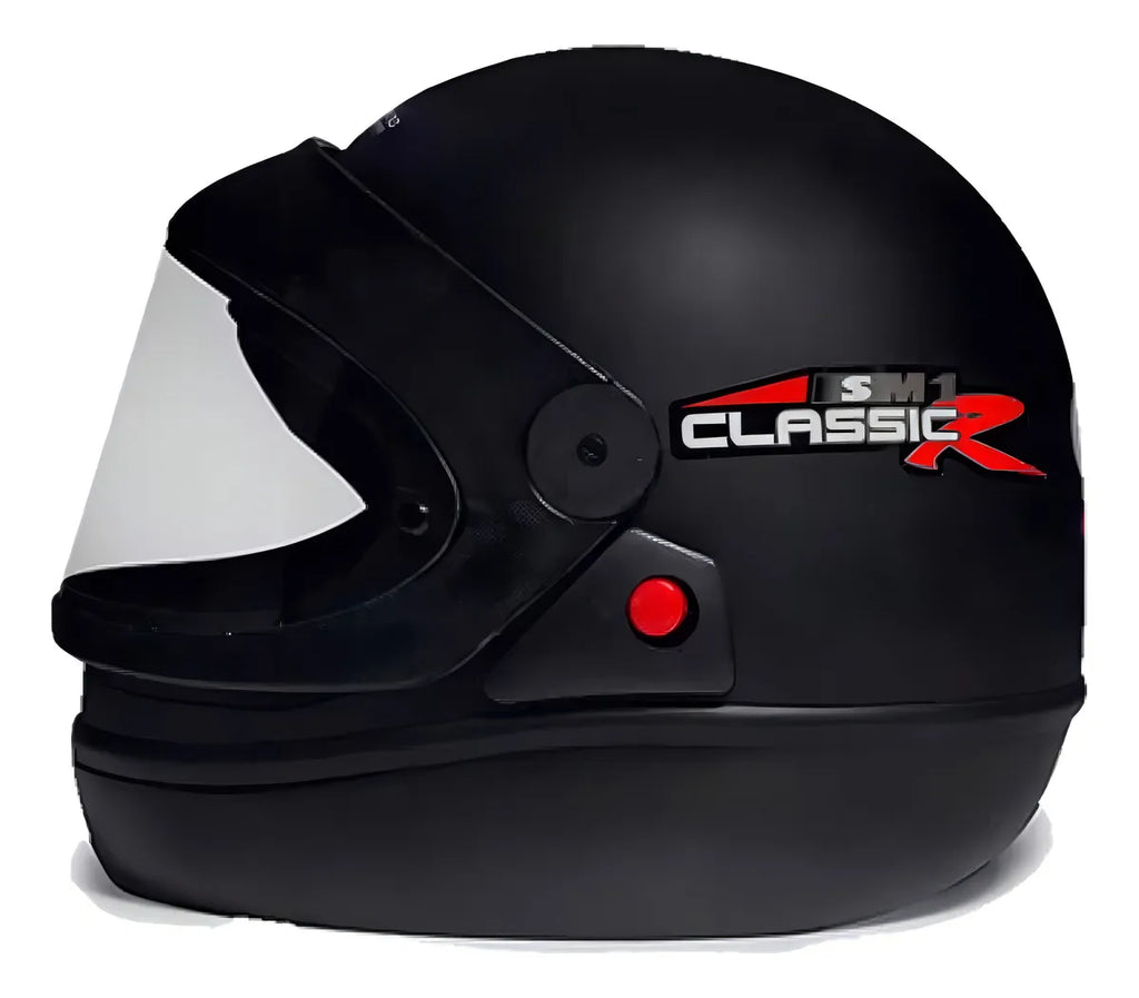 Capacete San Marino Preto Fosco - Imagem 3