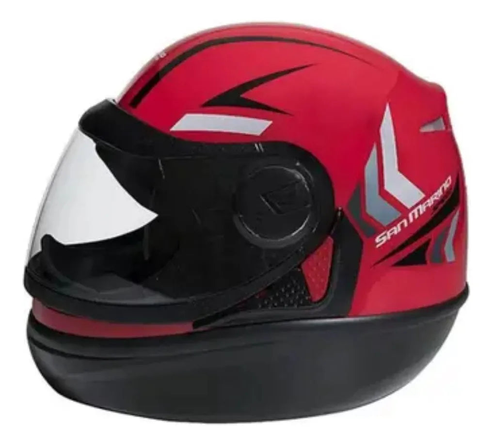 Capacete San Marino Speed One Vermelho