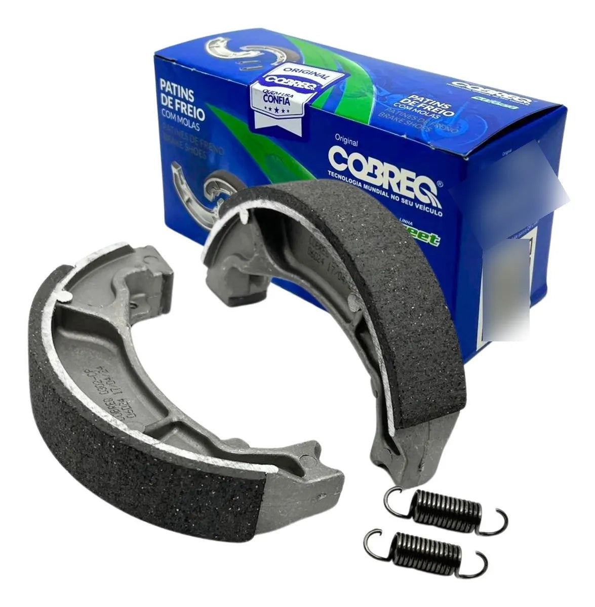 Patins Freio Dianteiro/Traseiro CG/Fan/Twister - COBREQ