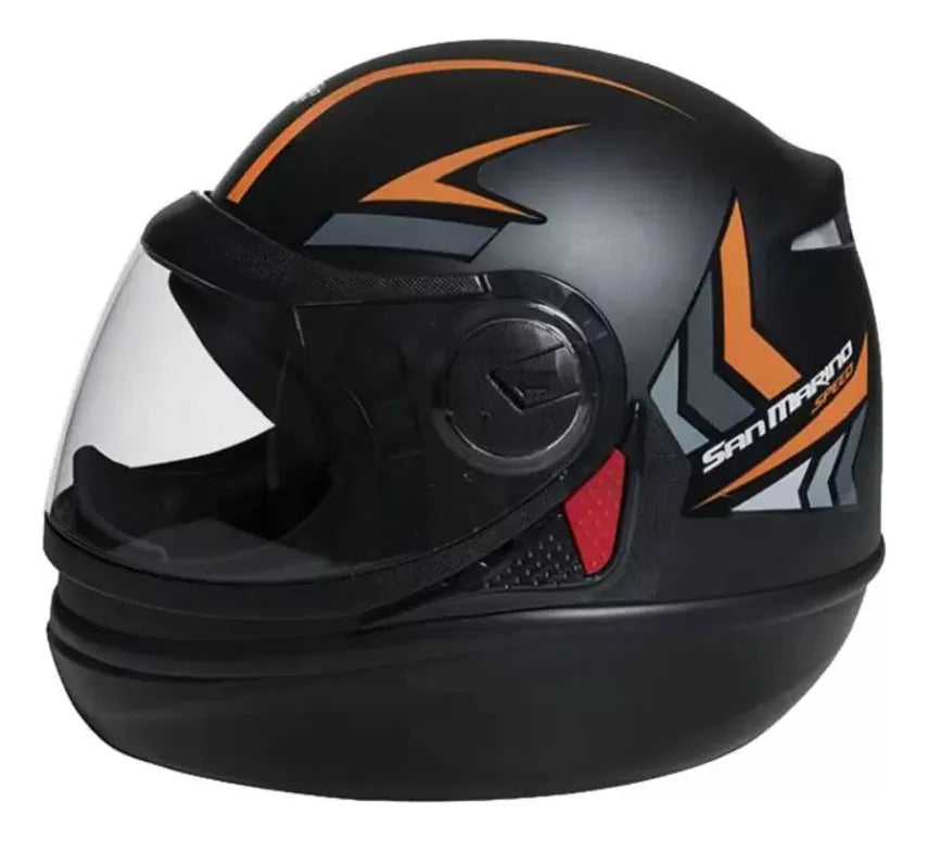 Capacete San Marino Speed One Laranja
