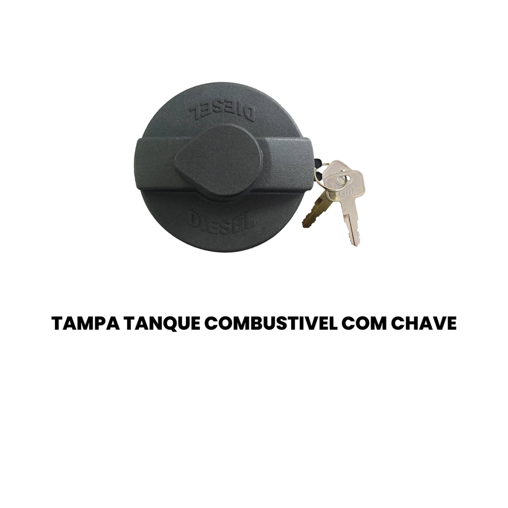 Tampa Tanque Combustível Com Chave 147 Bandeirante - DYNA - Imagem 2