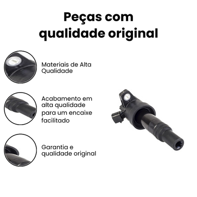 Bobina de Ignição 02 Pinos HB20 Picanto - Vetor - Imagem 3