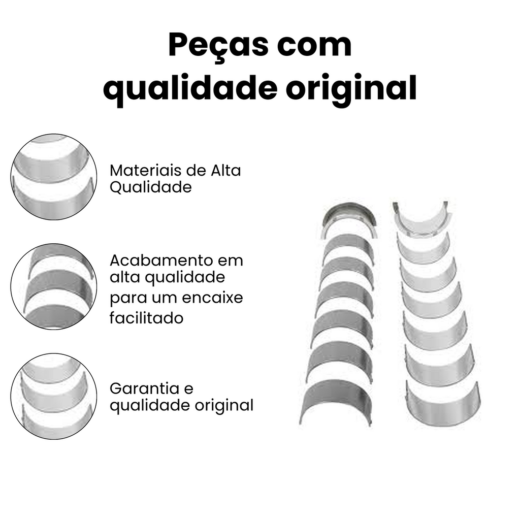 BUCHA DO COMANDO DE VÁLVULAS STANDARD VOLVO EC101J-STD - Imagem 3