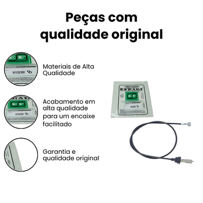 Cabo Velocímetro Voyage - EFRARI (EF783B) - Imagem 3