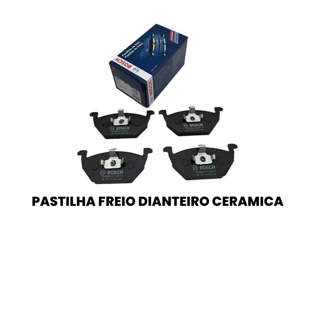 PASTILHA FREIO DIANTEIRO CERÂMICA Cargo 2002-2009 - Imagem 2