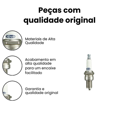 Vela Ignição SEG F5RTCMM Caravan Opala - Imagem 3