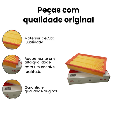 FILTRO DE AR CHEVROLET FAP3286 - Imagem 3