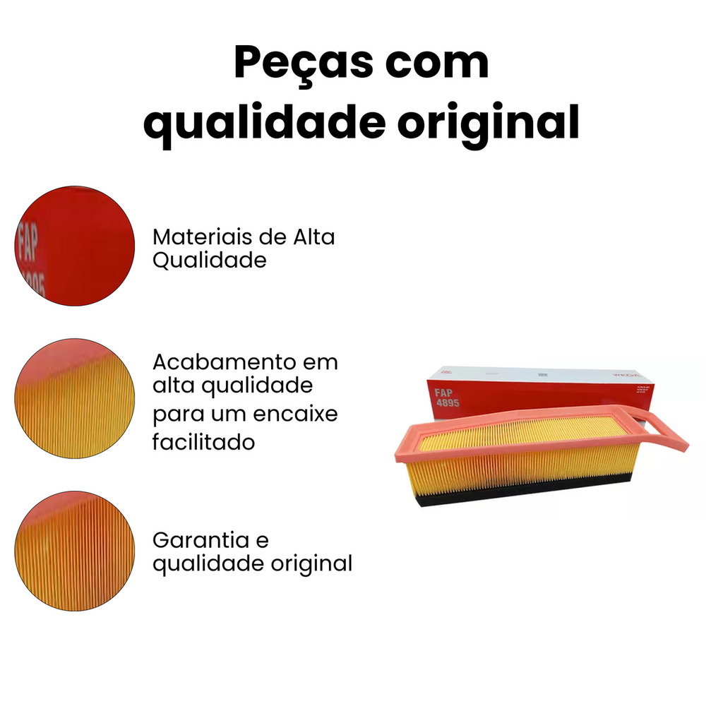 FILTRO DE AR PEUGEOT | CITROEN FAP4895 - Imagem 3