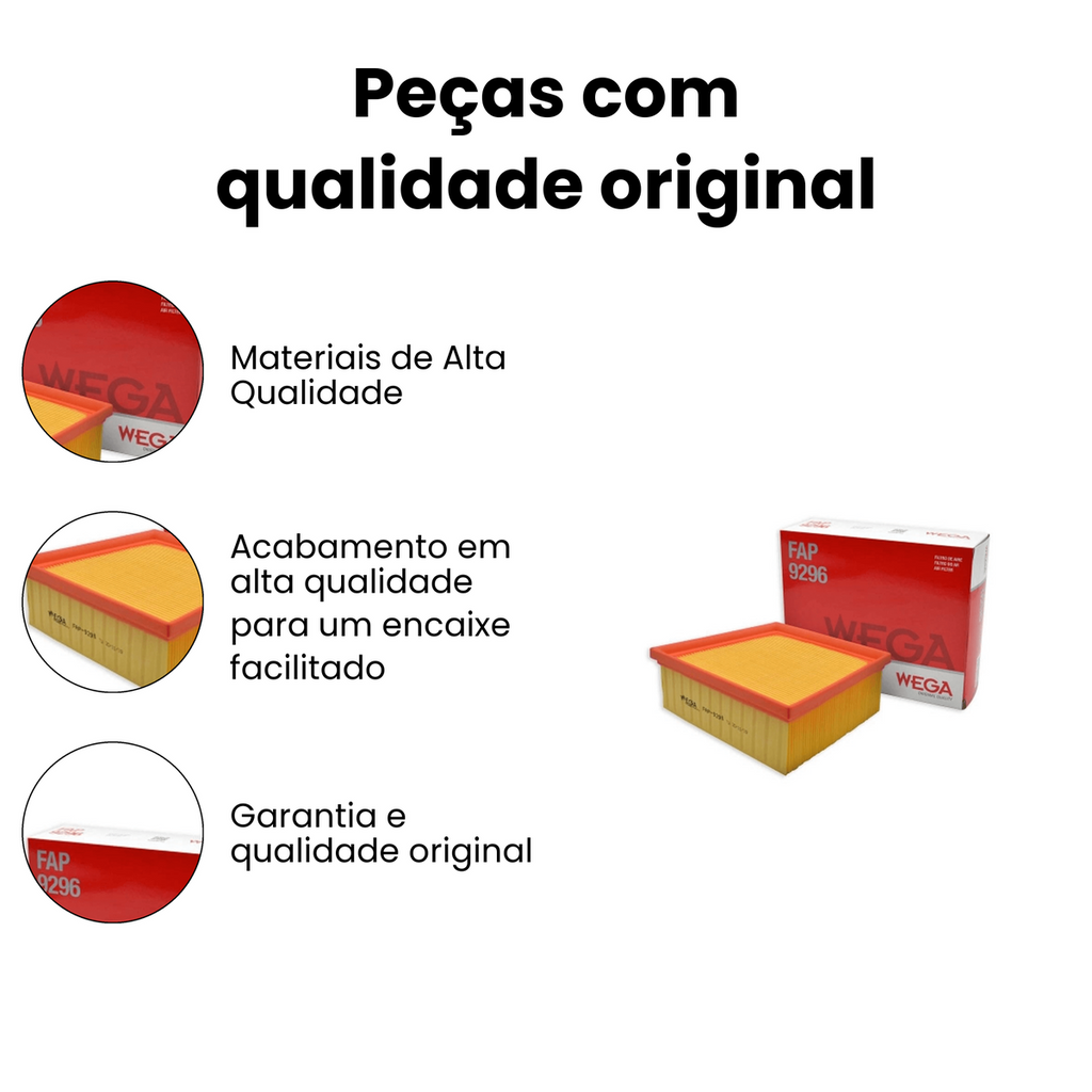 FILTRO DE AR FORD FAP9296 - Imagem 3