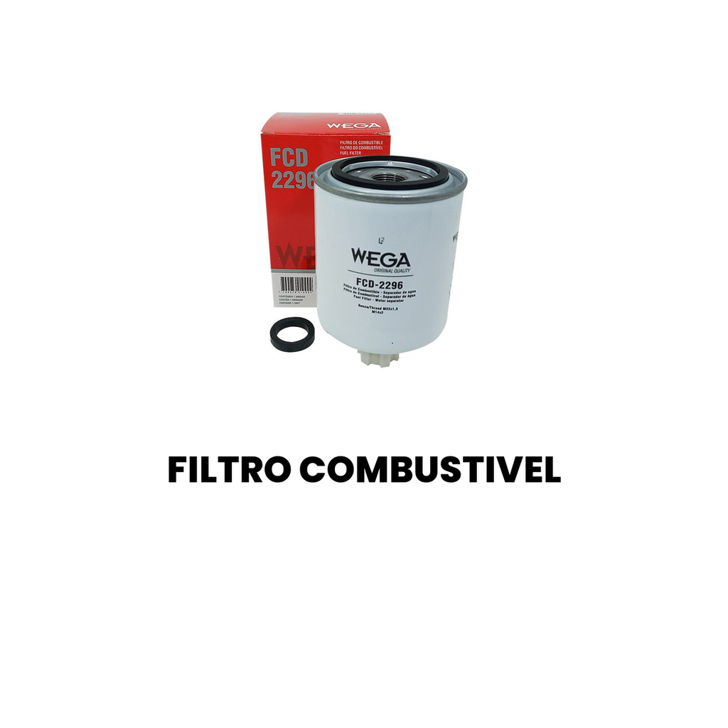 Filtro de Combustível WEGA FCD-0188 - 1450 1165 - Imagem 2