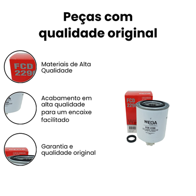 Filtro de Combustível WEGA Transit - Imagem 3