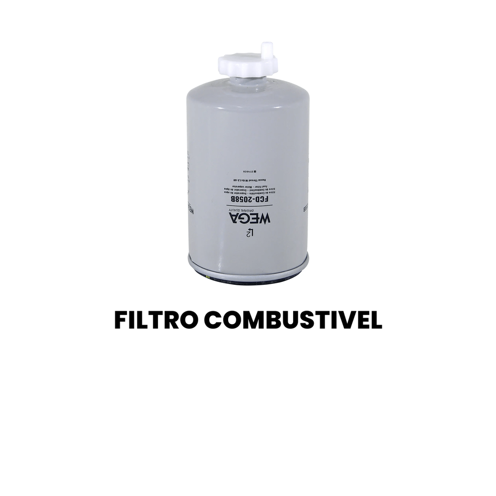 Filtro de Combustível WEGA FCD-2058B - D-6000 EUROTRAKKER - Imagem 2